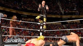 Los Matadores Vs. Jinder Mahal & Drew Mcintyre Wwe Superstars, April 17, 2014