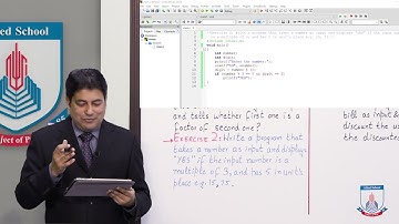 Class 10 - Computer Studies - Chapter 3 - Lecture 9 - Programming Exercises: 1 to 4 - Allied Schools