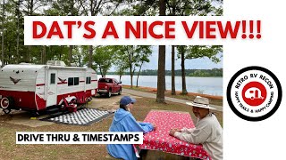 RV Camping at Indian Creek Recreation Area in Woodworth, Louisiana