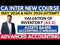 Valuation of inventory  as  2  ch  5 unit 1  ca inter advanced accounting  ca parag gupta