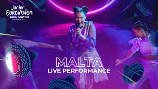 Gaia Gambuzza - Diamonds In The Skies - LIVE - Malta 🇲🇹 - Junior Eurovision 2022