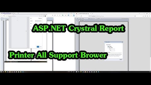 100% Print Crystal Report on Client Side All Browser in ASP.Net