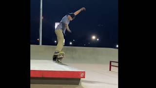 Backside 5-0 Grind Backside 180 Out!