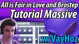 SD Tutorial 2: Skrillex 'All is Fair in Love and Brostep' Drop Sound in Massive | FL Studio 12