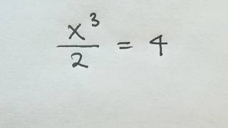 Solve for x in this nice Algebra equation | Math Olympiad Mathematics