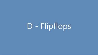 D-Flip flop using Multisim