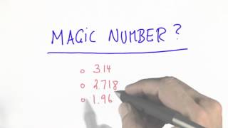 Magic Number - Intro To Statistics