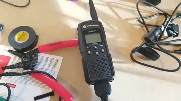 How To Build Motorola DTR Flash Cable and Update Firmware