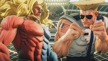 Gill VS Guile | The strength of the warrior  | STREET FIGHTER V | Action Moview