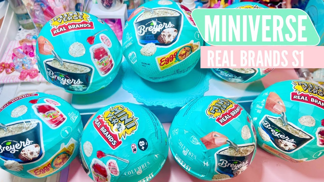 *НОВИНКА* MiniVerse НАСТОЯЩИЕ БРЕНДЫ СЕРИЯ 1 — Мини-бренды, обратите внимание