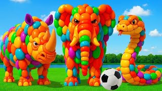 Vibrato Mascot Cat on Football Field – Viral Creative Co-Production | Cute Cat Mascot Trending Video