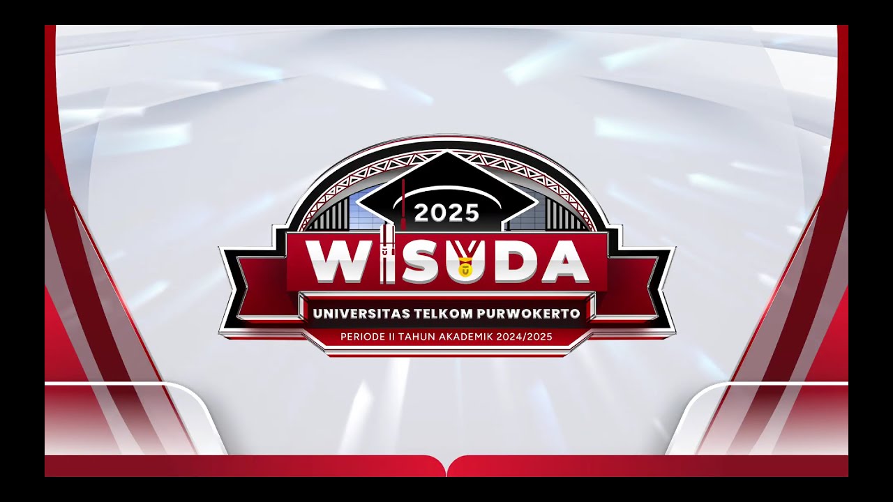 Wisuda Telkom University Purwokerto Periode II TA 2024-2025 - Sesi 1