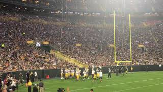 Aaron Rodgers threading the needle in preseason