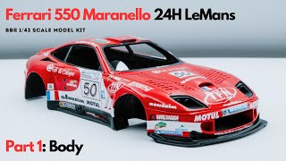 Ferrari 550 Maranello Le Mans 2005 # 51 - 1:43 IXO FER 066
