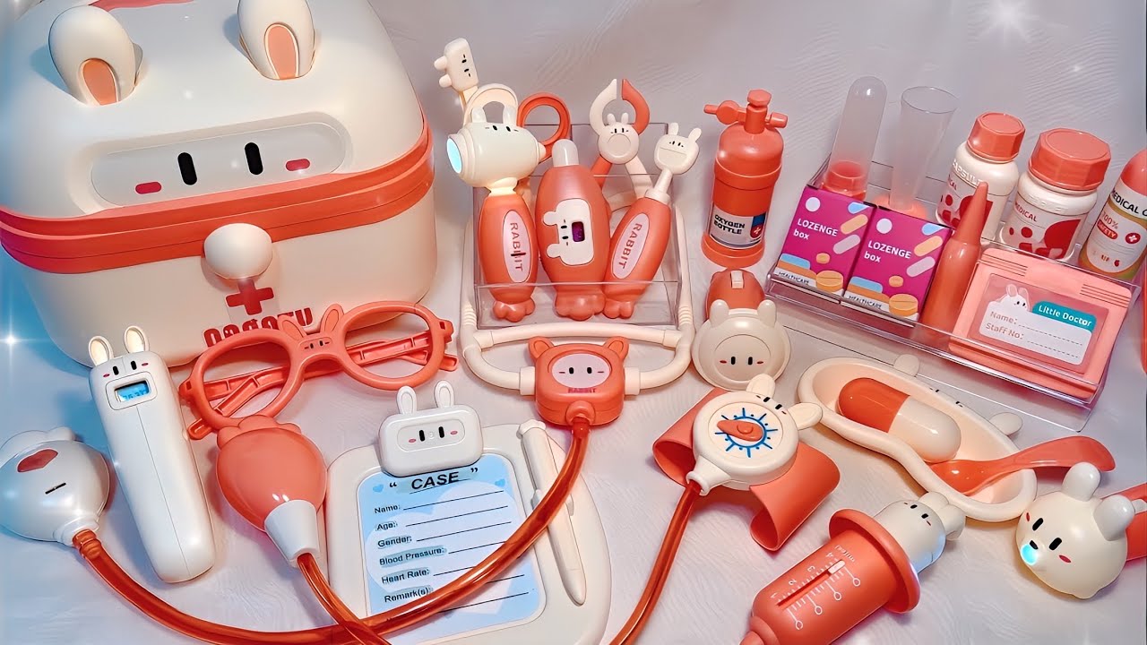 【ASMR】おもちゃの脳神経検査🐰Toy cranial nerve exam