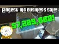 GTA $7,289,880 Largest MC Business Sale 1 Day!