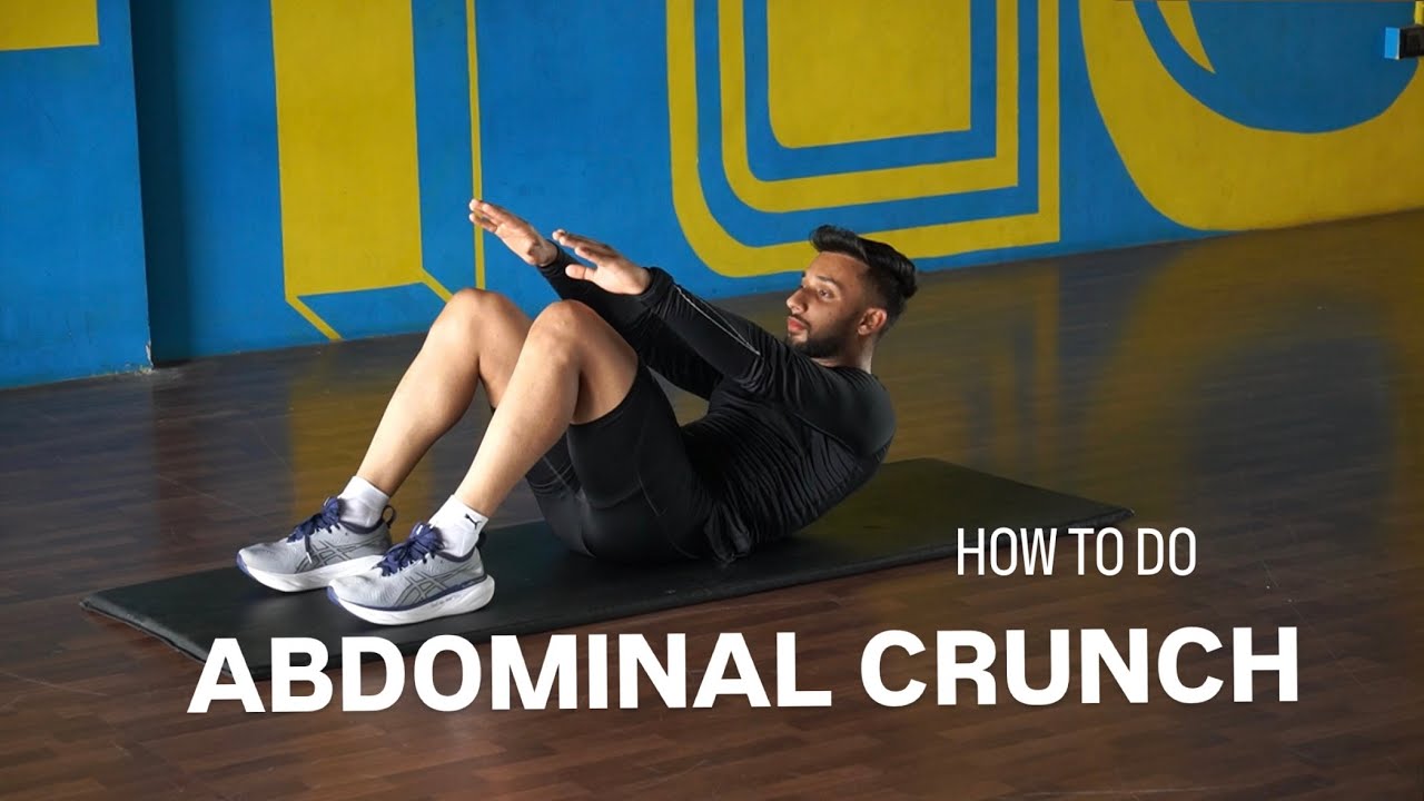 How To Do: ABDOMINAL CRUNCHES - YouTube