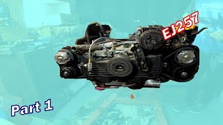 Subaru Project / Engine disassembling PART 1