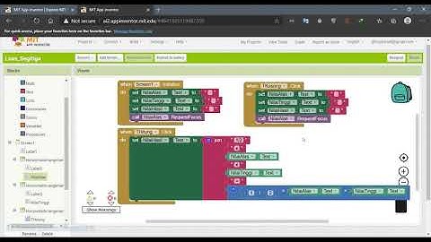 Aplikasi Mencari Luas Segitiga Dengan MIT Inventor