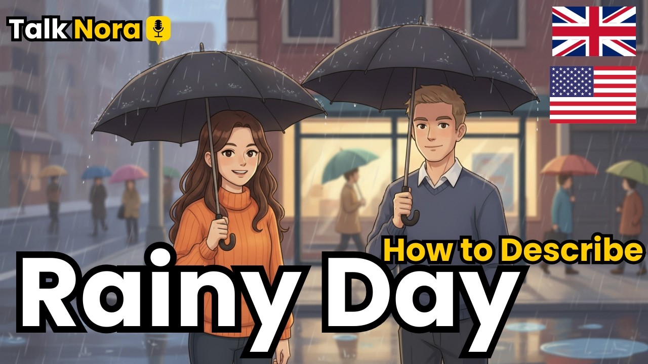 How to Describe a Rainy Day? |  Easy Phrases & Vocabulary English