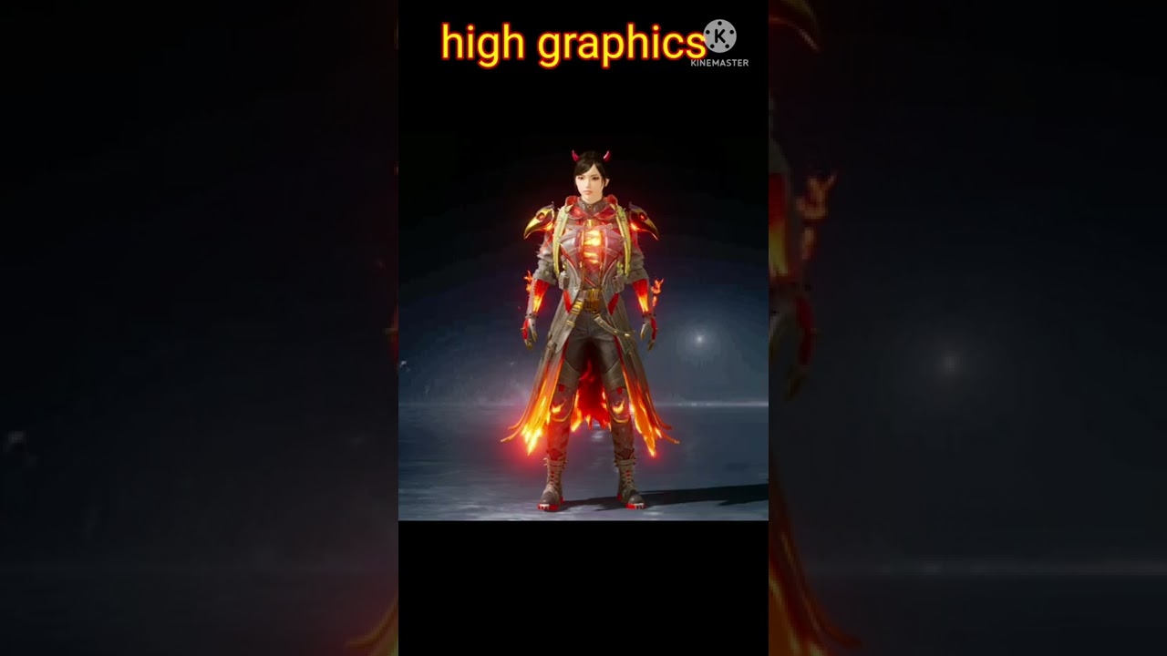 flame wraith suit low and high graphic comparison😱🥶 