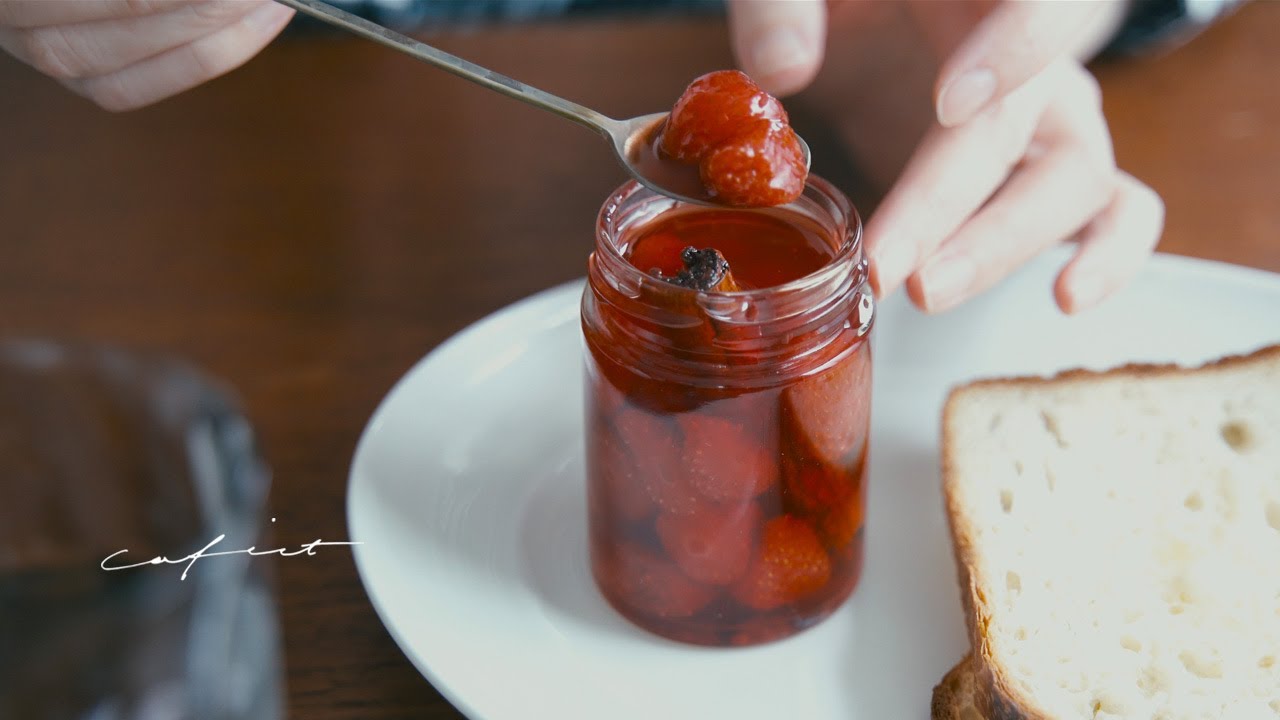 【お店のレシピ】いちごジャムの作り方。コーヒーのある暮らしと日々。