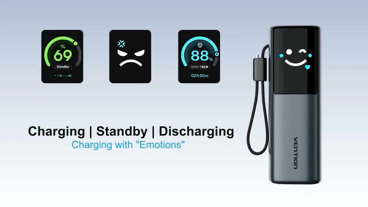 Vention Power Bank 20000mAh 165W