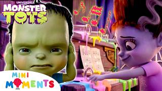 The Monster Tots Learn to Play Together! 🎸🎹🥁 MONSTER TOTS | Mini Moments | Cartoon For Kids