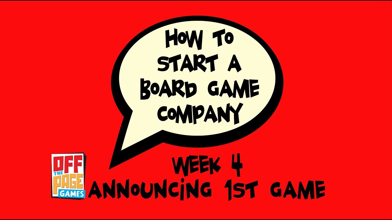 HTSABGC 4: Announcing the first game
