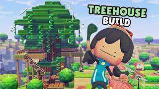 Easy to build treehouse in Pokopia🌳