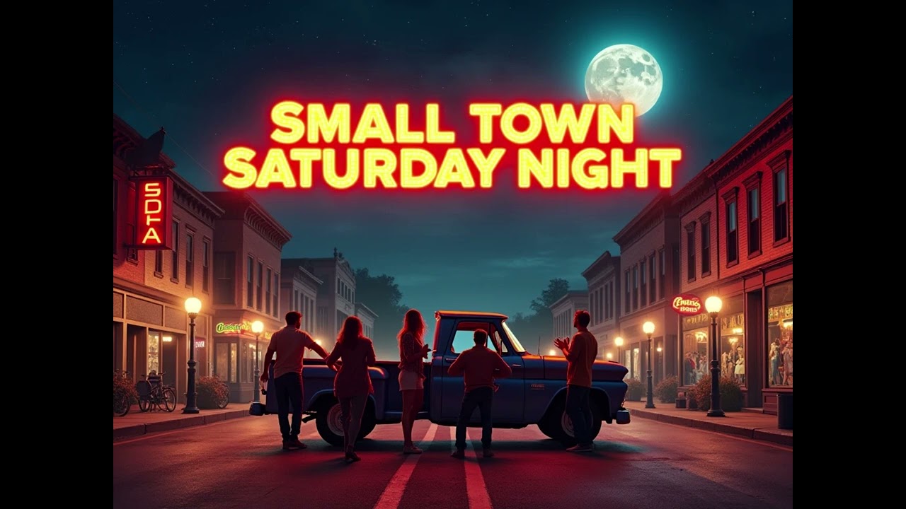"SMALL TOWN SATURDAY NIGHT" - A FUN COUNTRY PARTY ANTHEM | RETRO RANCH SOUNDS