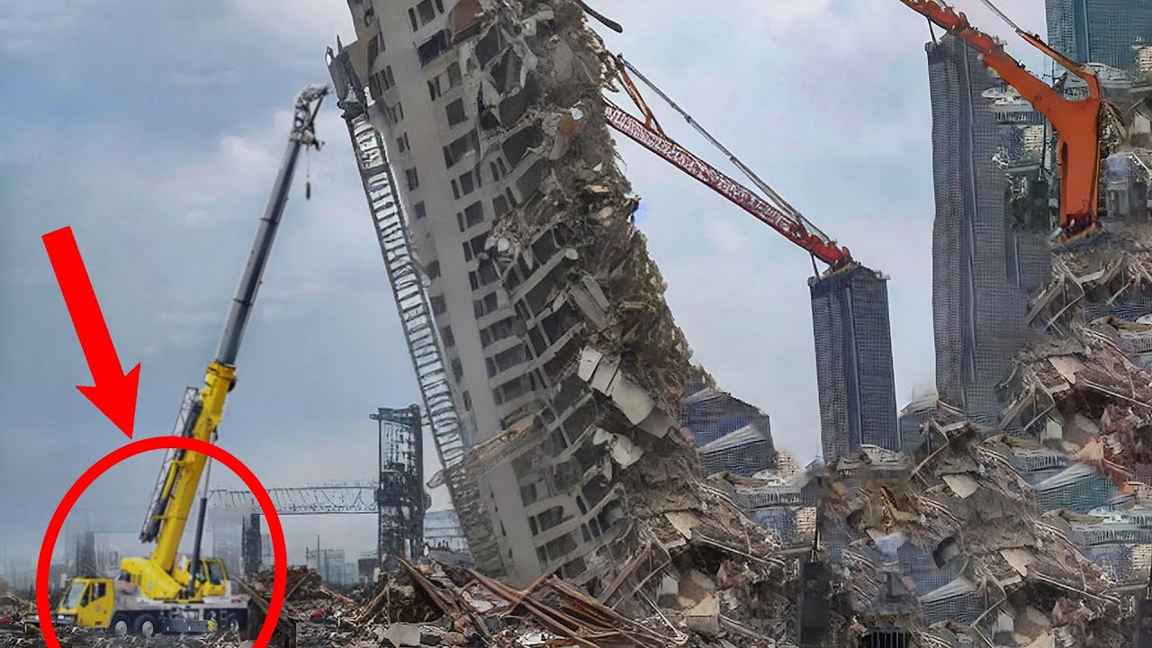Tallest Tower Demolition and Building Collapses Compilation YouTube