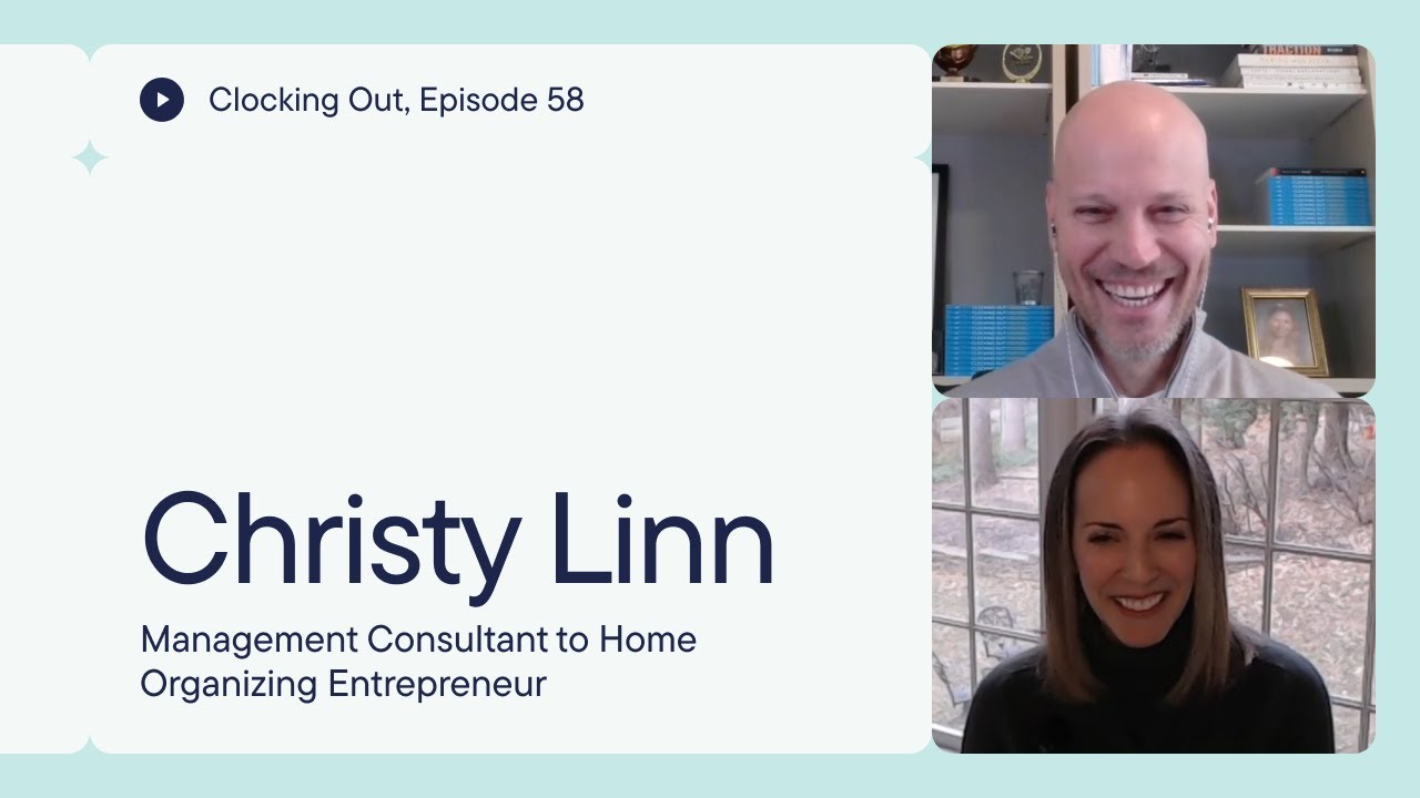 Episode 58: Christy Linn: Management Consultant to Home Organizing Entrepreneur