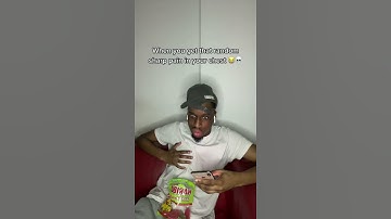 When you get that random sharp pain in your chest 😭