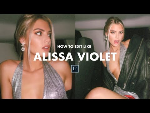 Come modificare le immagini come ALISSA VIOLA