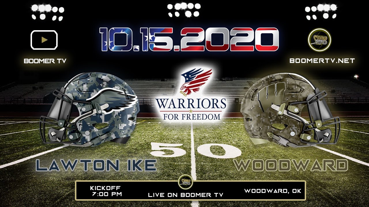 High School Football Woodward vs Lawton Ike Woodward, OK Warriors