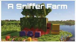 Building a Sniffer farm in a Statue. Minecraft Survival Let's Play episode 14