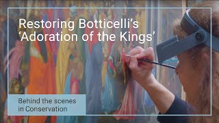 Retouching a Renaissance masterpiece | Restoring Botticelli part 2 of 3 | National Gallery