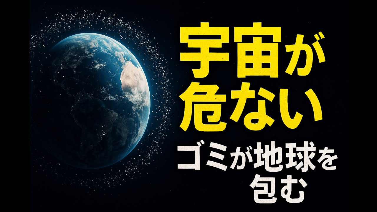 宇宙ゴミの現状2025｜急増するスペースデブリの脅威と解決策