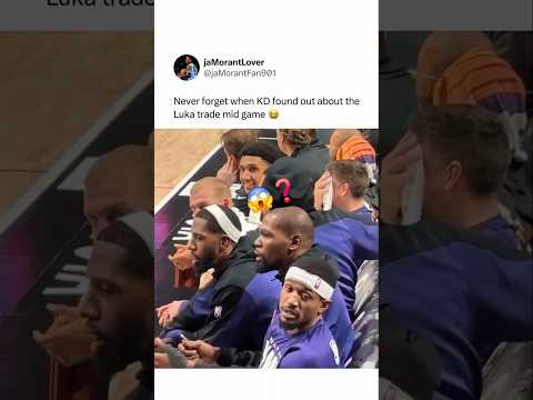 KD was in disbelief 😂💀