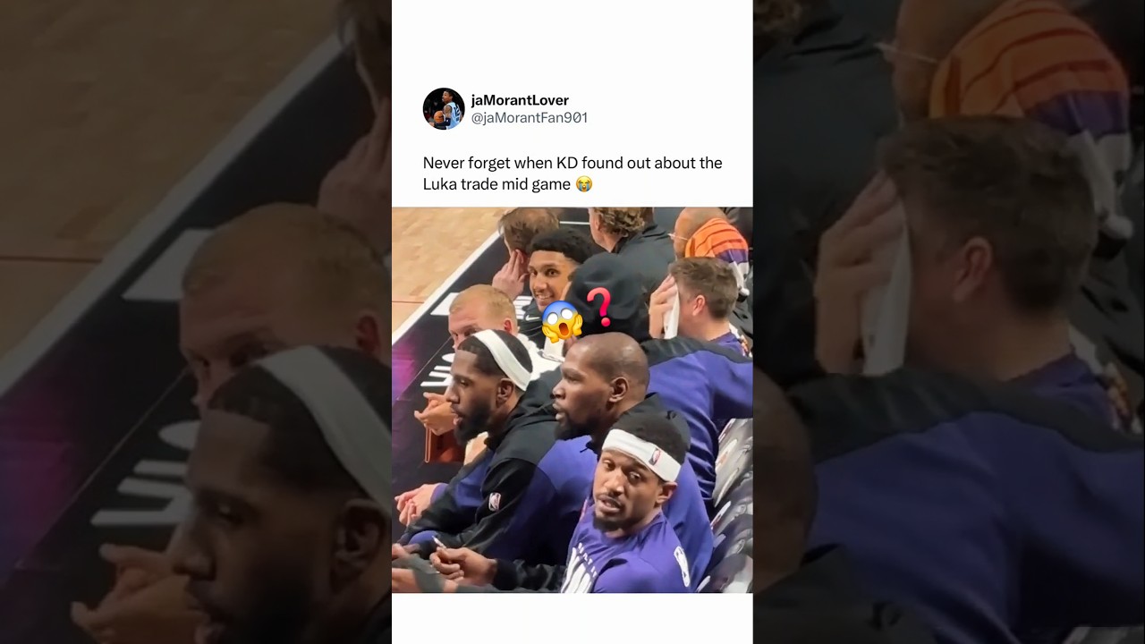 KD was in disbelief 😂💀