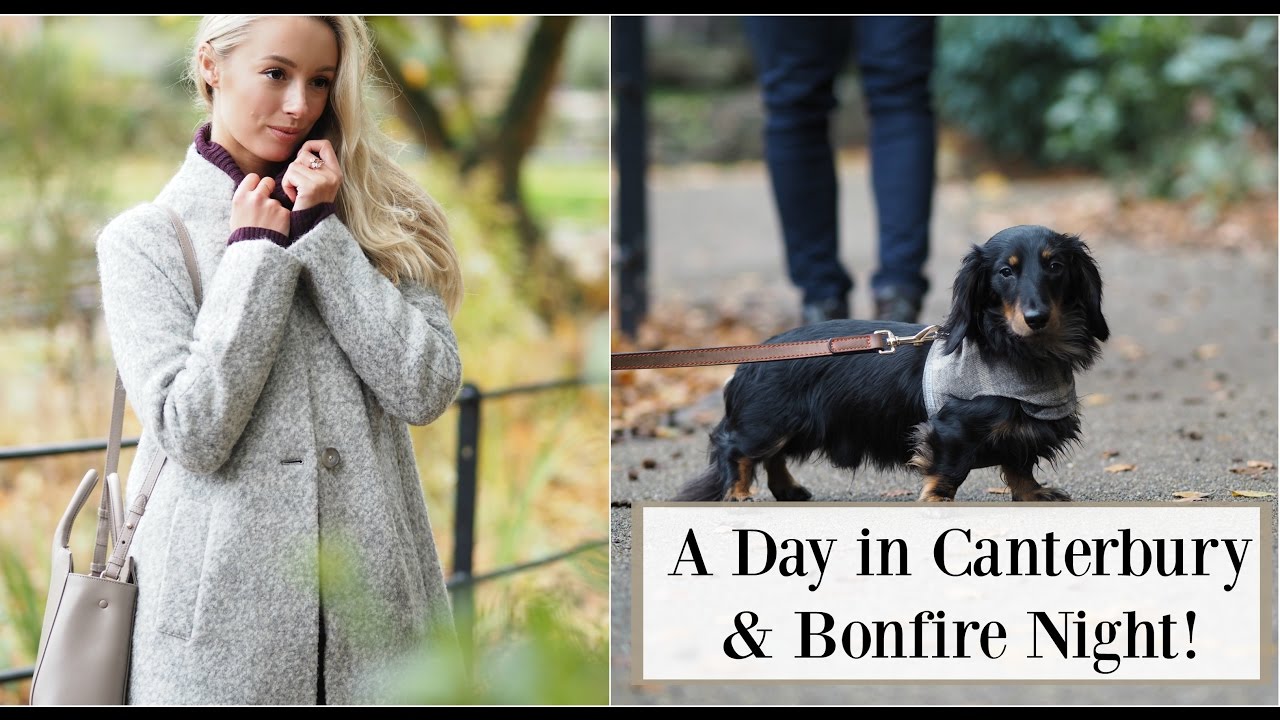 A Day in Canterbury & Creating a Pet Zen Den for Dexter on Bonfire Night!   |   Fashion Mumblr AD
