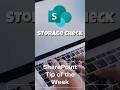 Track Your SharePoint Site Size With This Trick! #shorts