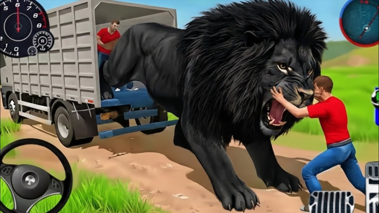 Animal Cargo Truck Simulator 3D Gameplay | Wild Animal Transport Mission 🚛