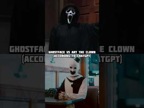 Ghostface vs Art the Clown | #horror #scream #terrifier