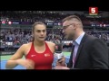 Теннис. Женщины. Беларусь - Швейцария.