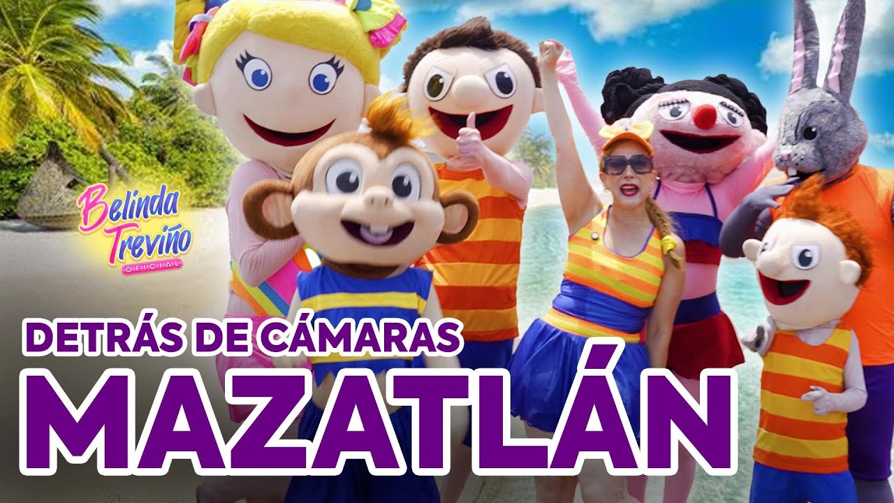 Detrás de cámaras Mazatlán - Belinda Treviño