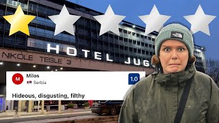 WE STAYED AT BELGRADE'S WORST HOTEL!! 🇷🇸 Hotel Jugoslavia | Serbia travel vlog 2024 screenshot 4