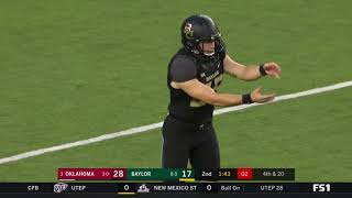 2017 Week 4 Baylor vs Oklahoma in 21 minutes