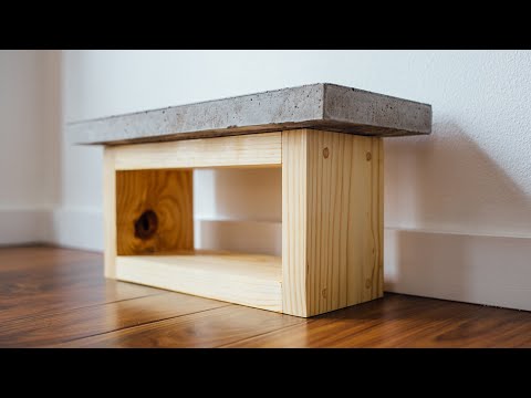 DIY Modern Elevated Dog Bowl Stand - Handmade Weekly